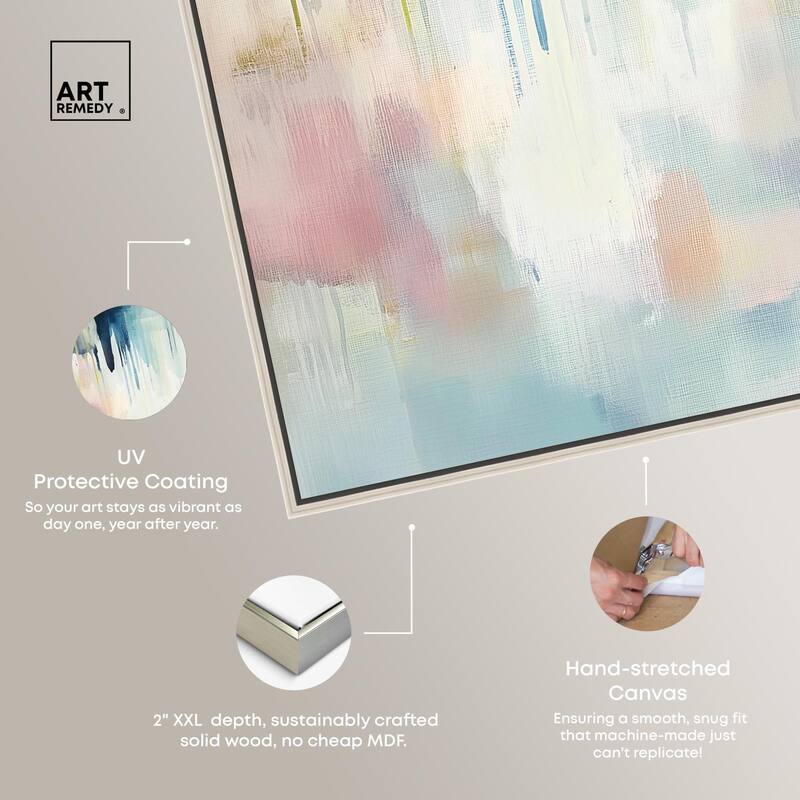 Pale Periwinkle II Canvas Set of 2 by Art Remedy