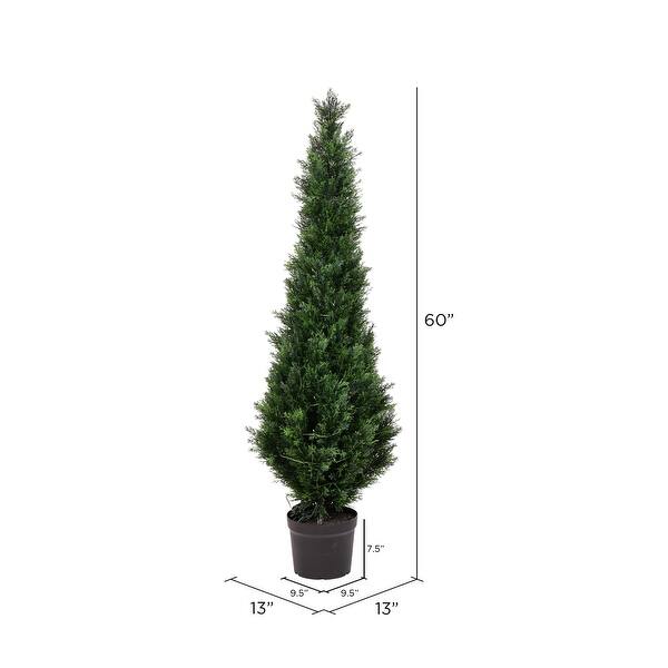 Vickerman 5' Green Cedar Everyday Tree On Sale Bed Bath & Beyond