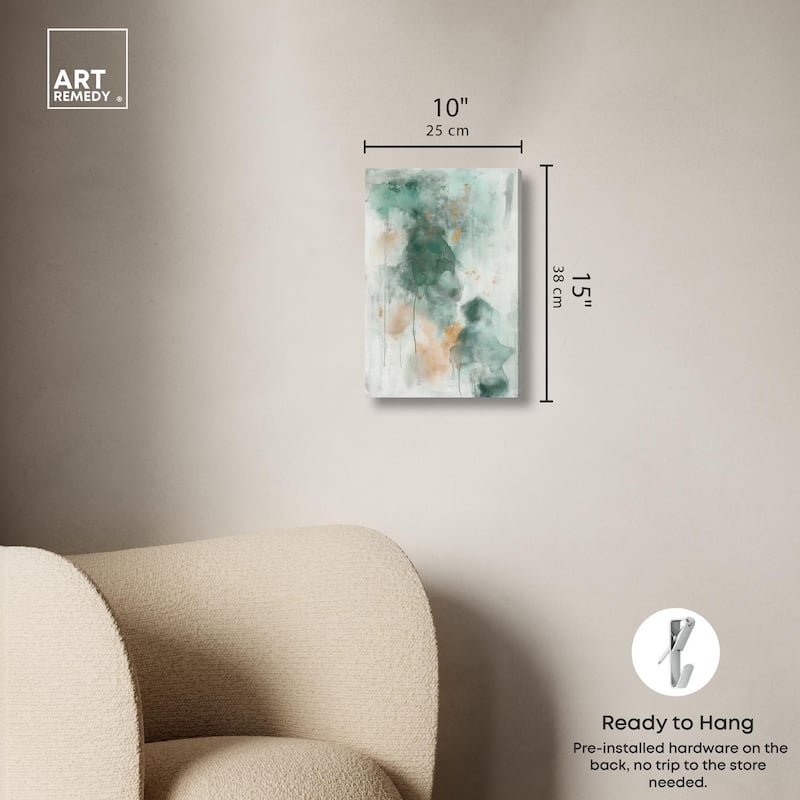 Verdant Vapors I Canvas by Art Remedy, Gallery Wrapped