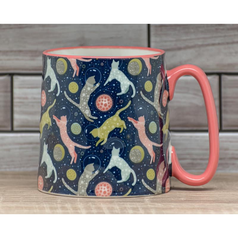 10 Strawberry Street Bella Animal Mugs, Set of 4