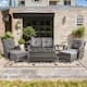 Option Grey Wicker Grey Cushion
