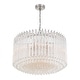 preview thumbnail 4 of 3, Lofton 7 Light Polished Nickel Chandelier