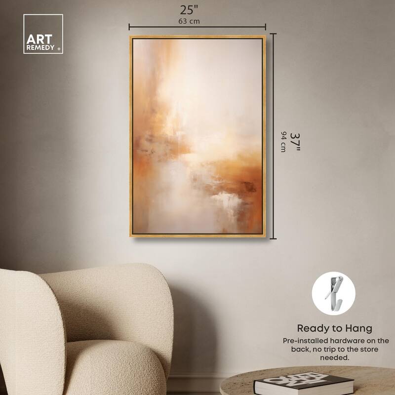 Dusky Dunes Canvas by Art Remedy