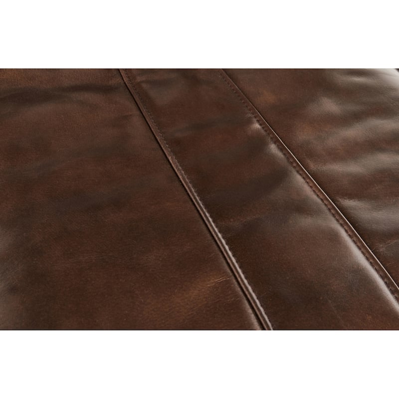Classic Home Tuscan Genuine Leather Dining Chair (Set of 2)