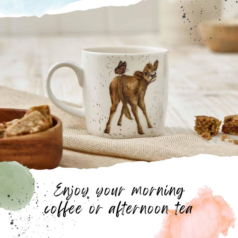 Royal Worcester Wrendale Design Mug Farm Animals
