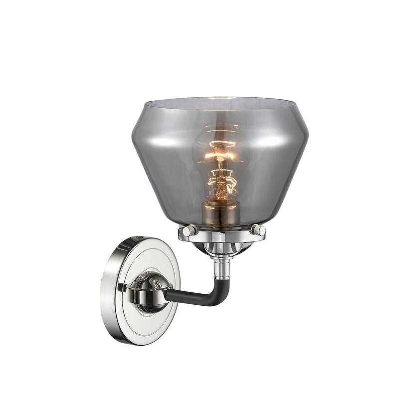 Innovations Lighting Fulton Single Light 9" Tall Bathroom Sconce