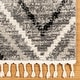preview thumbnail 2 of 9, Gertmenian Rafe Casual Bohemian Tribal Plush Short Shag Microfiber Indoor Area Rug Collection with Fringe