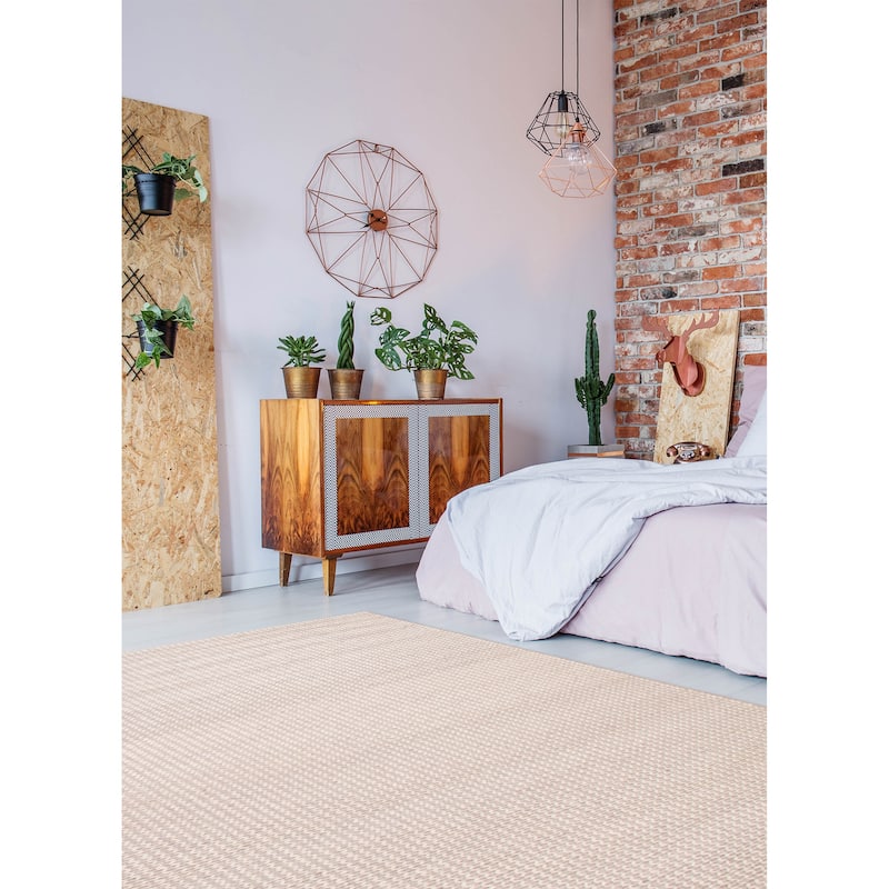 ECARPETGALLERY Braid weave Sienna Grey Wool Rug - 7'5 x 9'9