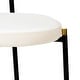 preview thumbnail 89 of 92, Leisuremod Euston Modern Velvet/Leather Dining Chair - Minimalist Wicker Back Accent Chair for Home Living Room & Kitchen