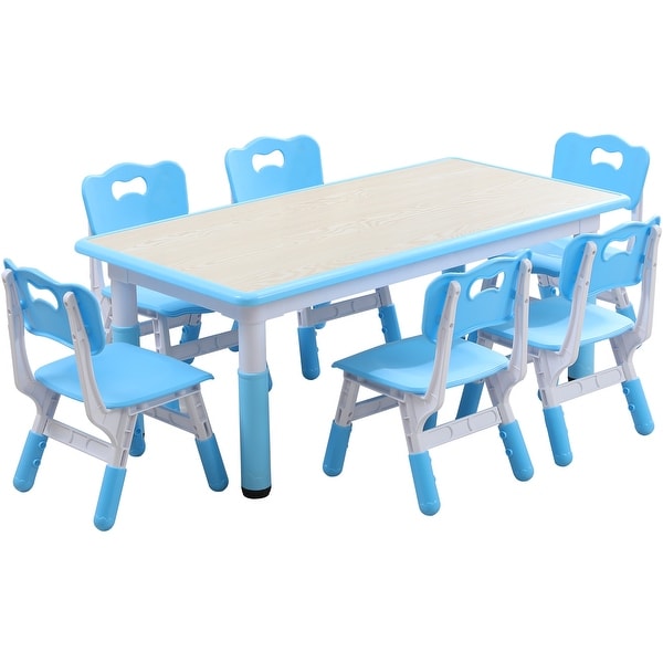 Kids industrial table and chairs sales