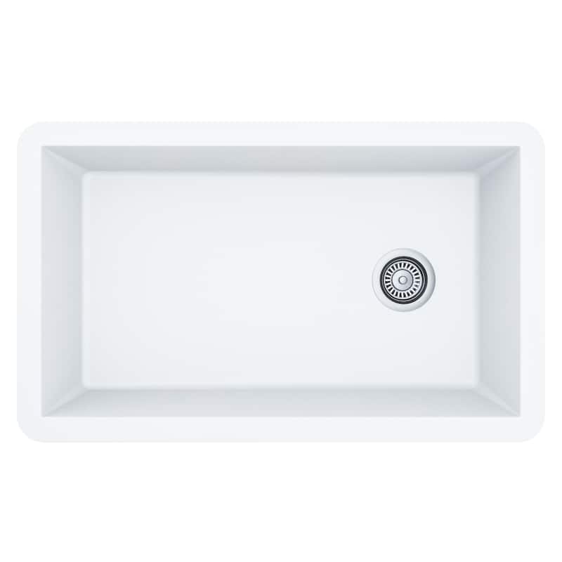 Karran Undermount Quartz Single-bowl Kitchen Sink