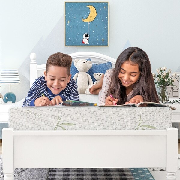 10 inch Memory Foam Mattress Medium-Firm Feel with Bamboo 10 inch Memory Foam Mattress Medium-Firm Feel with Bamboo
