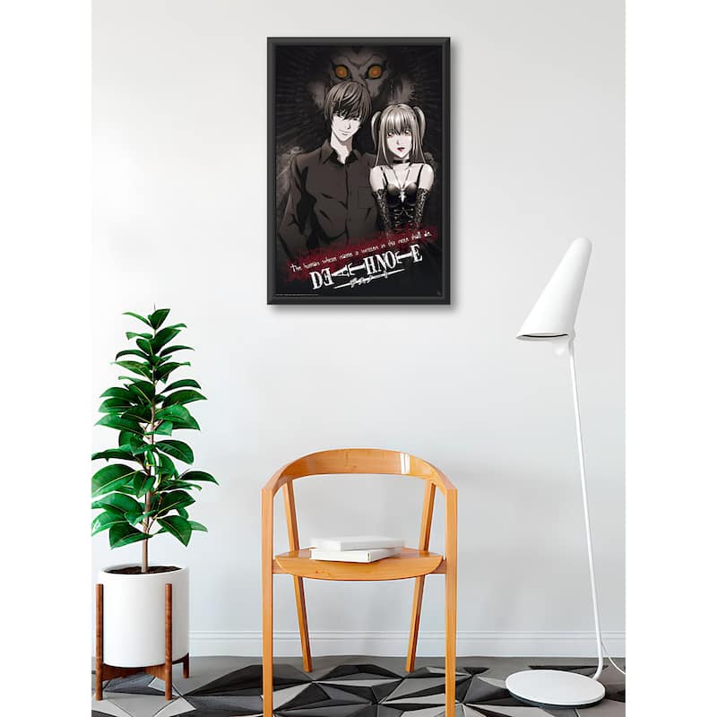 Death Note - Power Couple Framed Art Poster - 24 x 36 Inch