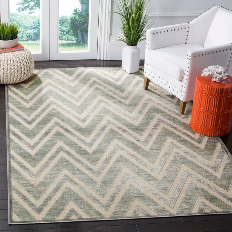SAFAVIEH Paradise Trees Modern Viscose Rug