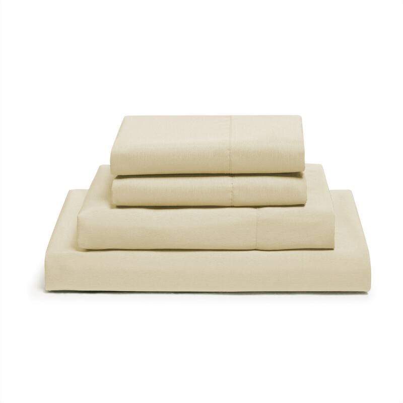 Clara Clark Premium Bamboo Blend Fitted Sheet Set