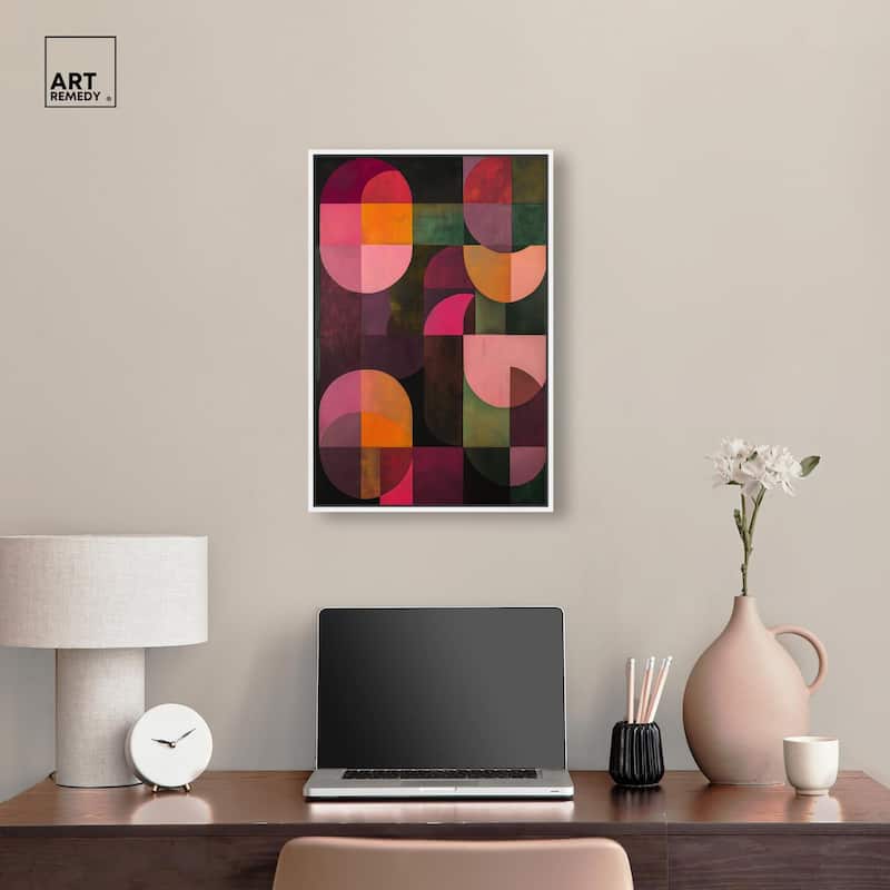 Bauhaus Romance Canvas by Art Remedy