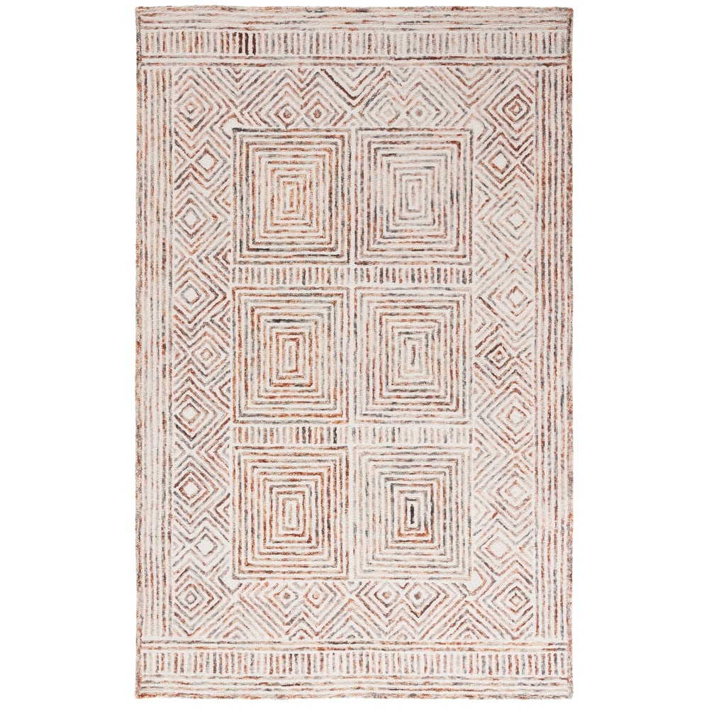 SAFAVIEH Handmade Metro Margreet French Country Wool Rug