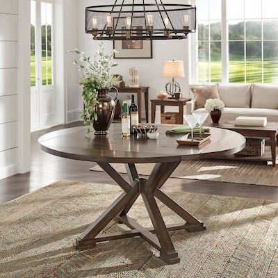 Garrison Espresso Convertible Dining Table by iNSPIRE Q Modern