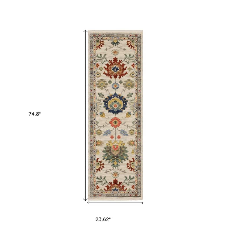 HomeRootsOriental Traditional Rectangle Area Rug