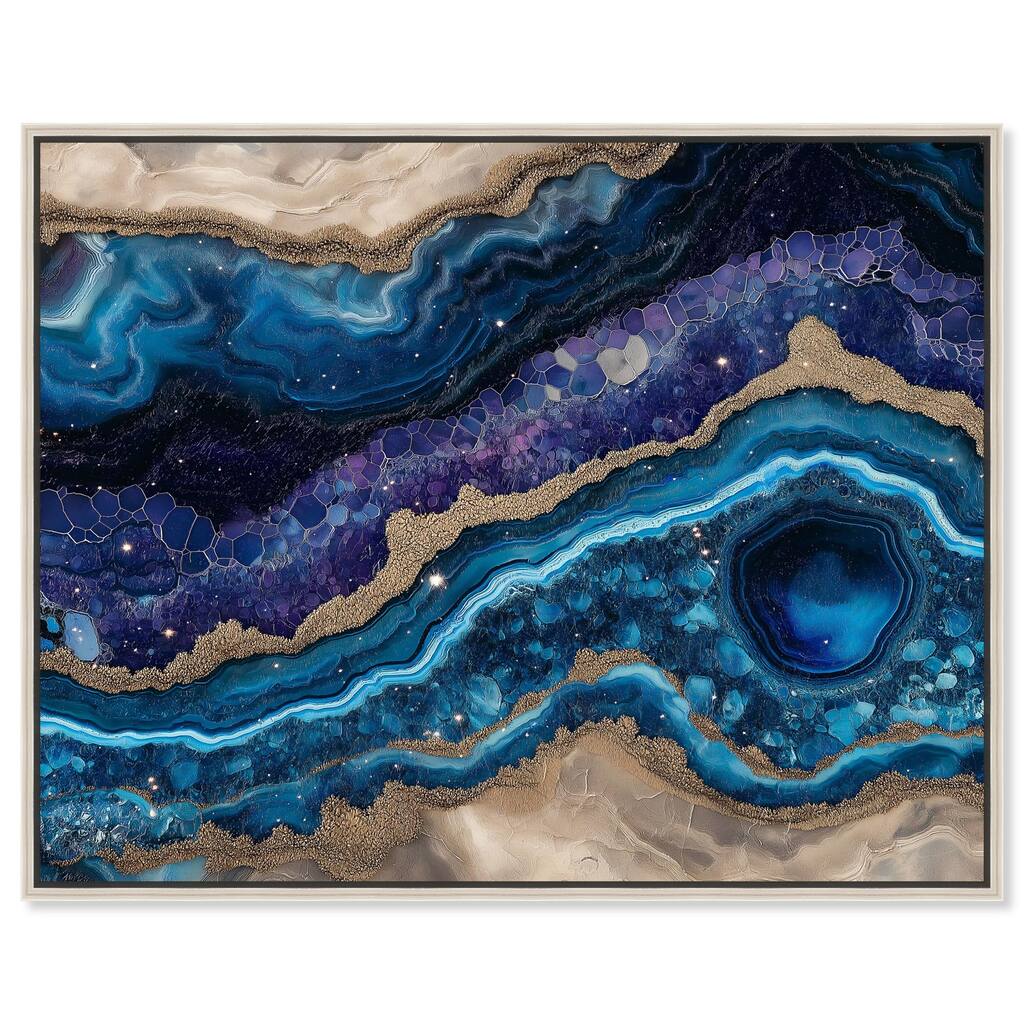 Galactic Geode I Canvas by Art Remedy