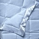 preview thumbnail 17 of 25, Solid Colored Microfiber Down Alternative Blanket King - Blue