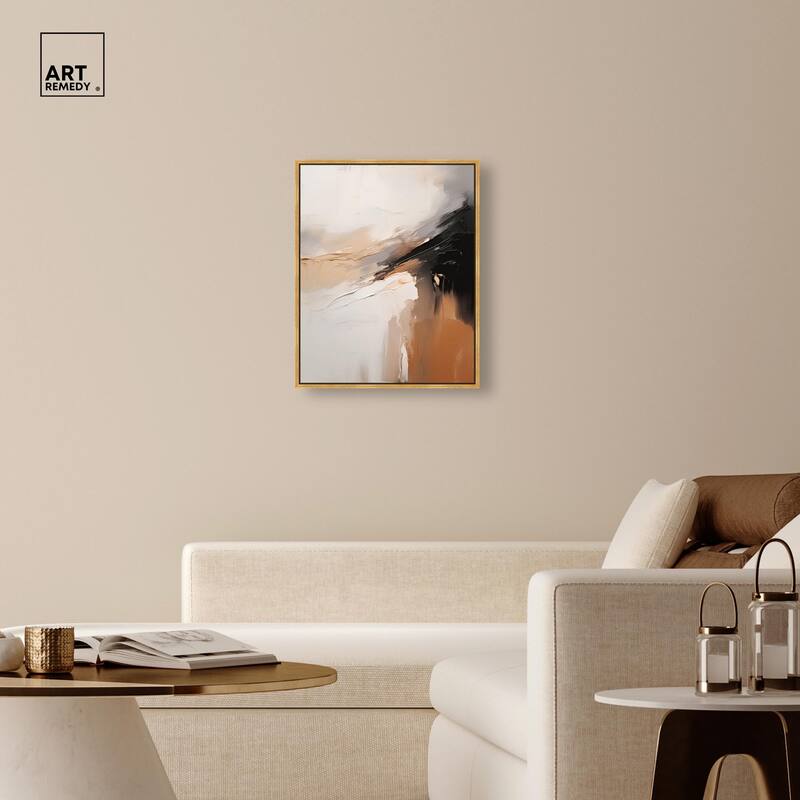 Baked Clay II Canvas by Art Remedy
