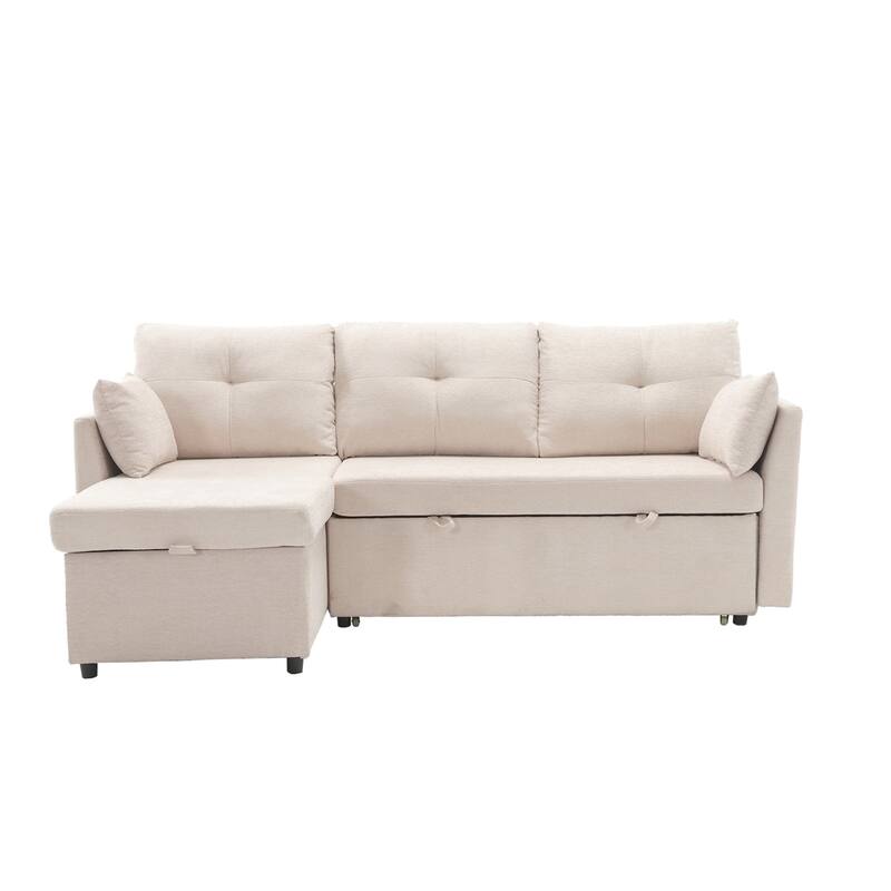Modular Sectional Sofa L Shaped Modular Couch with Reversible Chaise