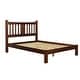 preview thumbnail 3 of 16, Grain Wood Furniture Solid Wood Shaker Slat Platform Bed