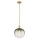 Option Brushed Brass / Slate Shade