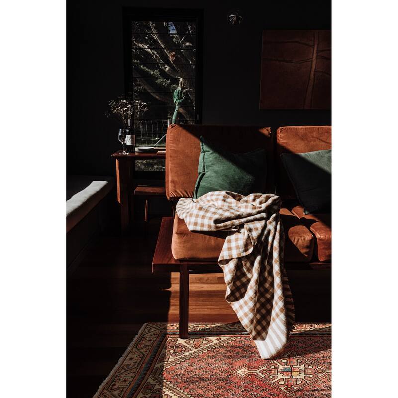 ECARPETGALLERY Hand-knotted Andelz Red Wool Rug - 3'1 x 4'9