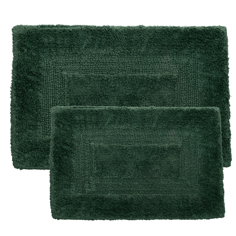 Windsor Home 100-percent Cotton 2-piece Reversible Rug Set