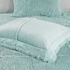 preview thumbnail 30 of 48, Leena Shaggy Faux Fur Comforter Set by Intelligent Design
