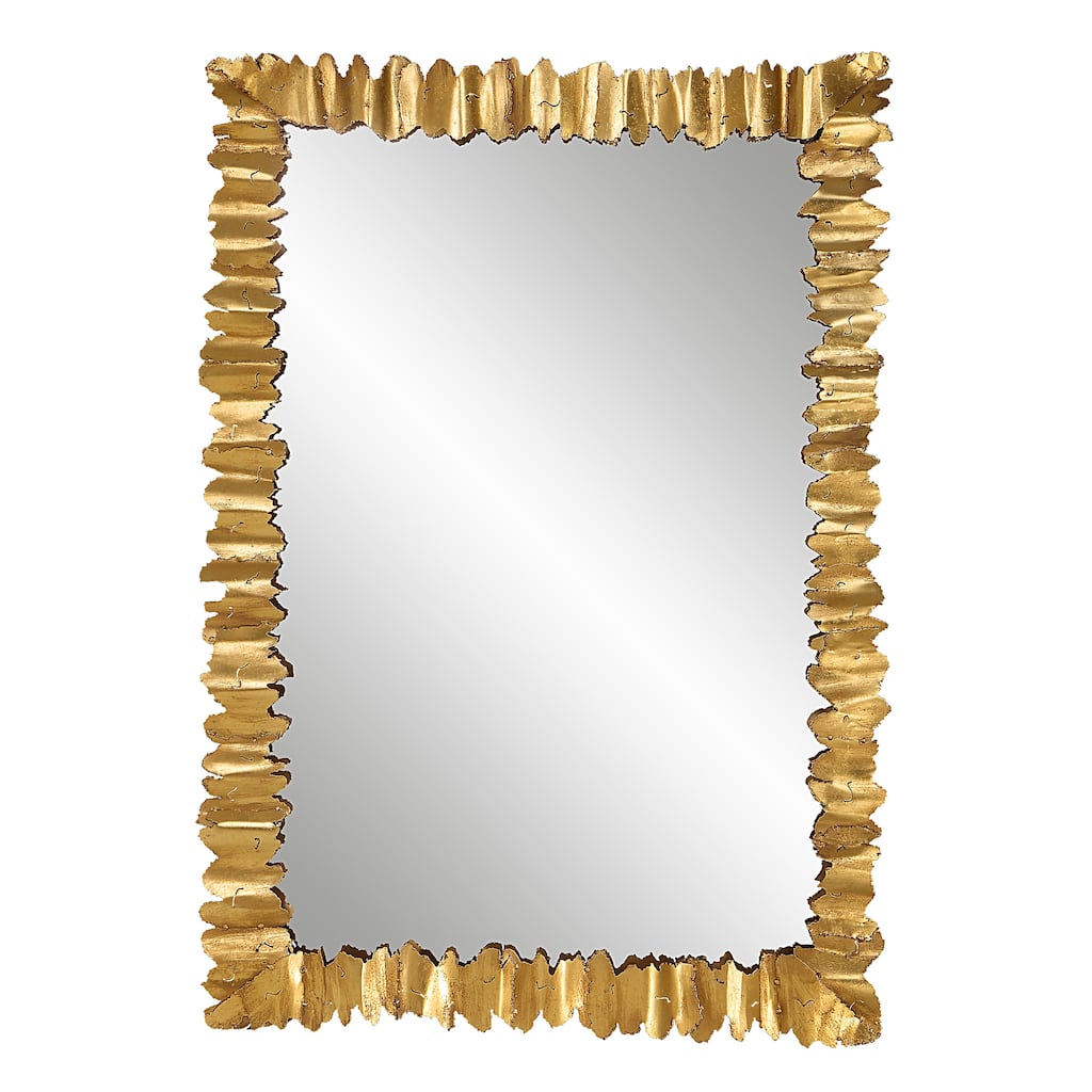 Uttermost Lev Antique Gold Mirror - 34"x 48.5"