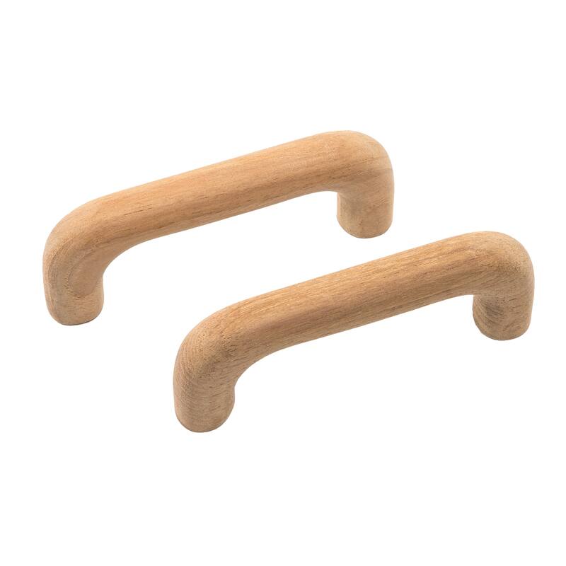 Teak Handle Drawer Pull