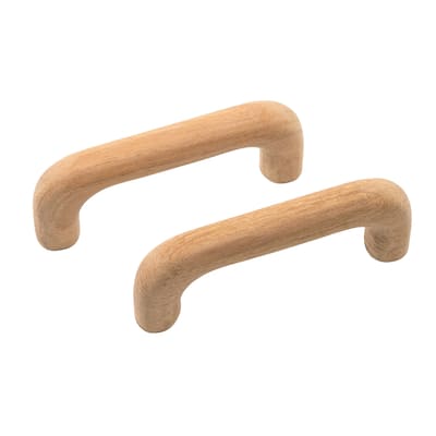 Teak Handle Drawer Pull