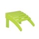 preview thumbnail 10 of 28, Laguna All-Weather Foldable Ottoman Lime