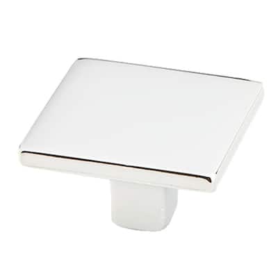 Schaub and Company Armadio Modern 1-3/8" Square Cabinet Knob - Made in