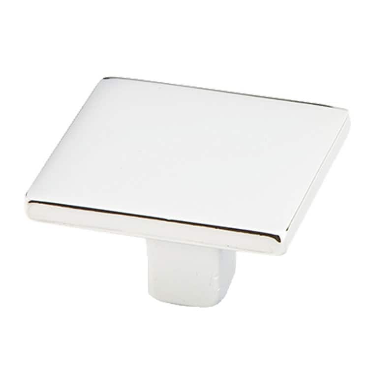 Schaub and Company Armadio Modern 1-3/8" Square Cabinet Knob - Made in