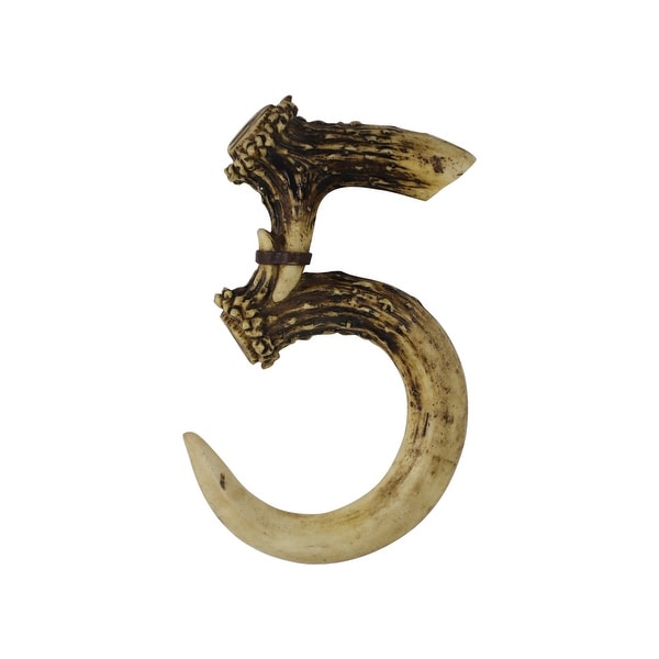 HiEnd Accents Antler Address Number, 5. Opens flyout.