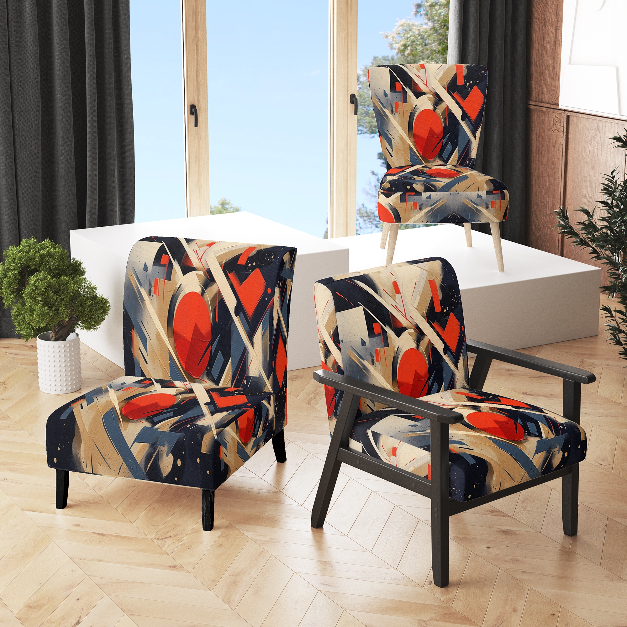 Red Slipper Chair Accent Chairs Bed Bath Beyond