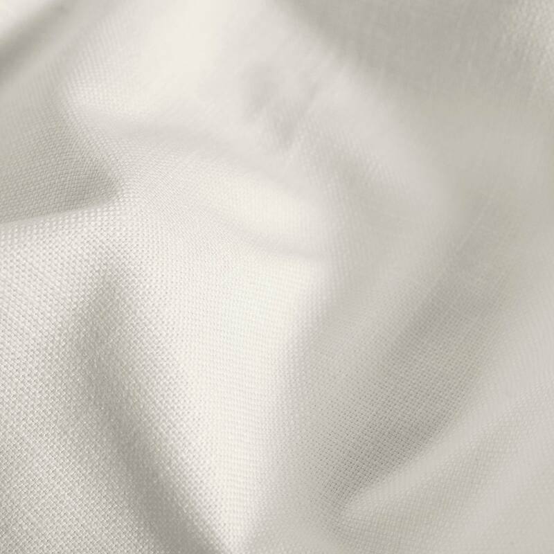 Exclusive Fabrics Bordered Textured Cotton Curtains For Bedroom & Living Room Curtains - Single Panel Drapes