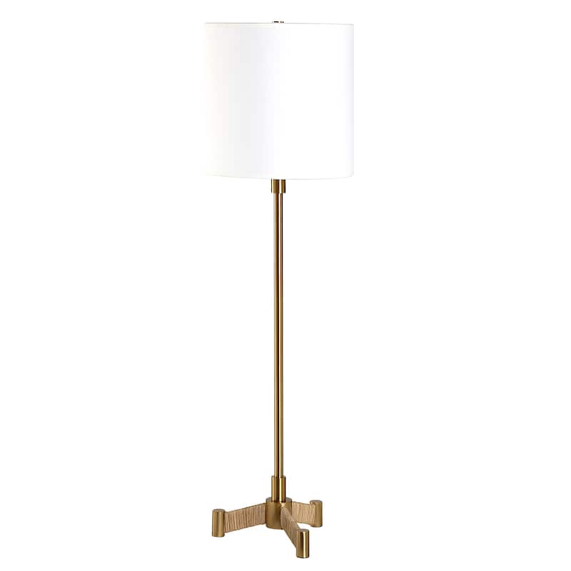 Uttermost Lautoka Brass Buffet Lamp - 36" H X 10" W X 10" D