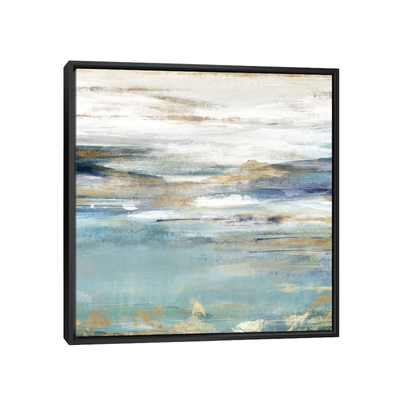 iCanvas "Upon a Clear II " by Isabelle Z Framed Canvas Print - 18x18 - Black
