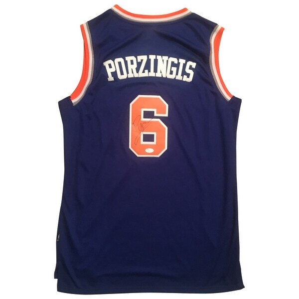 kristaps porzingis signed jersey