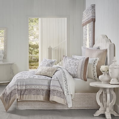 Royal Court Chelsea Grey Comforter Set