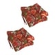 preview thumbnail 9 of 37, 16-inch Square Tufted Indoor/Outdoor Chair Cushions (Set of 4) - 16"