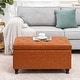 preview thumbnail 8 of 11, Adeco Tufted Storage Ottoman Bench for Living Room Bedroom