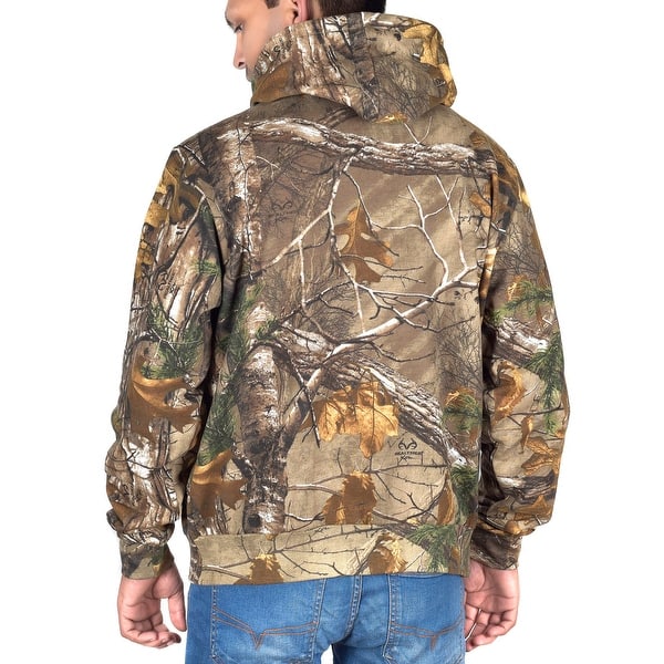 Shop Men S Realtree Xtra Hunting Hooded Sweatshirt Camo Outdoor