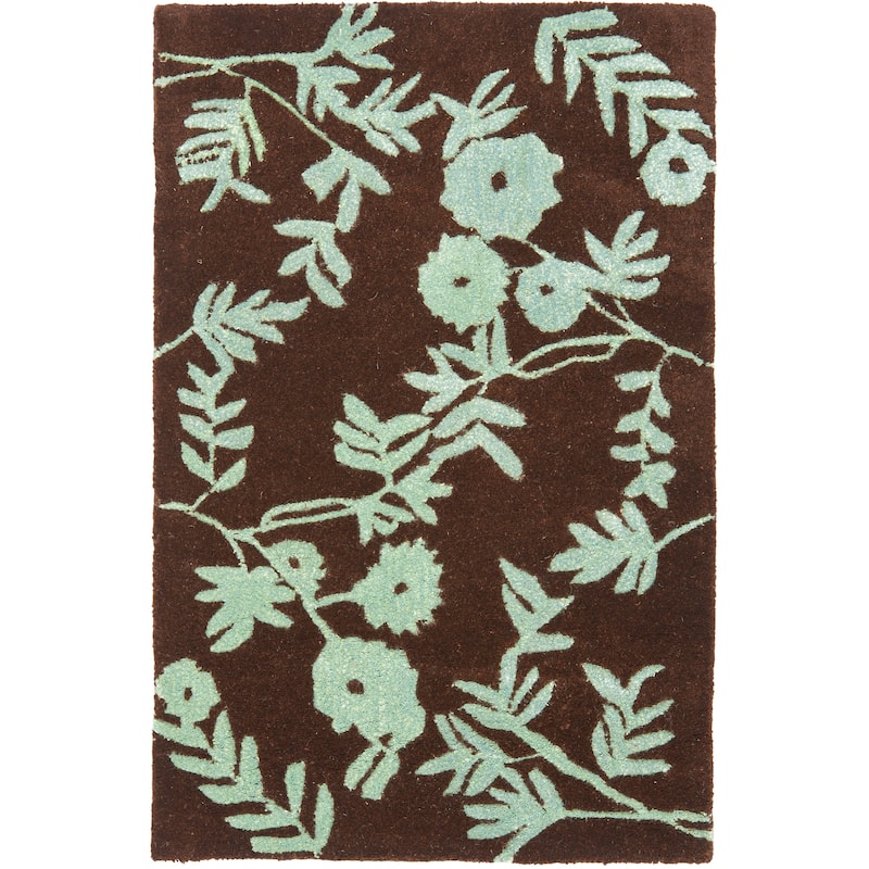 SAFAVIEH Handmade Soho Chelsey Floral N.Z. Wool Rug