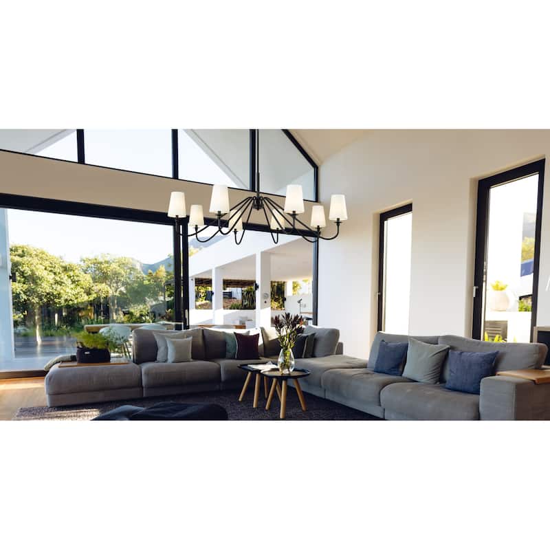 Z-Lite 7509-8-60 Gianna 8 Light 61" Wide Chandelier